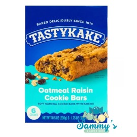 Tastykake Oatmeal Raisin Cookie Bars Box