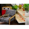 100PCS Mini Capybara Decor for Dollhouse Resin Tiny capybaras for