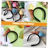 TOVINANNA 2pcs Cute Ice Cream Headbands for Women Fun Hair