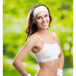 6piece Headbands for Women Hair Non Slip Elastic Sweat Hairbands Soft Fabric Hair Bands Workout Yoga Running Sport Hair Wrap (Mixing Colors, One Size)