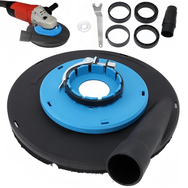 Professional Extraction Hood for Angle Grinder 230 mm Set Dust