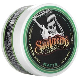 Suavecito Pomade Mate Cera Para Cabello de Fijacion Media Acabado Mate Para Look Mas Natural 65g