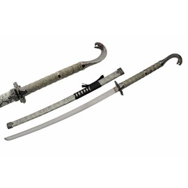 SZCO 39" Cobra Samurai Display Katana Sword with Scabbard