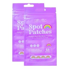Parches Acne 36pz Arcoiris Dia Noche Hidrocoloide Celavi