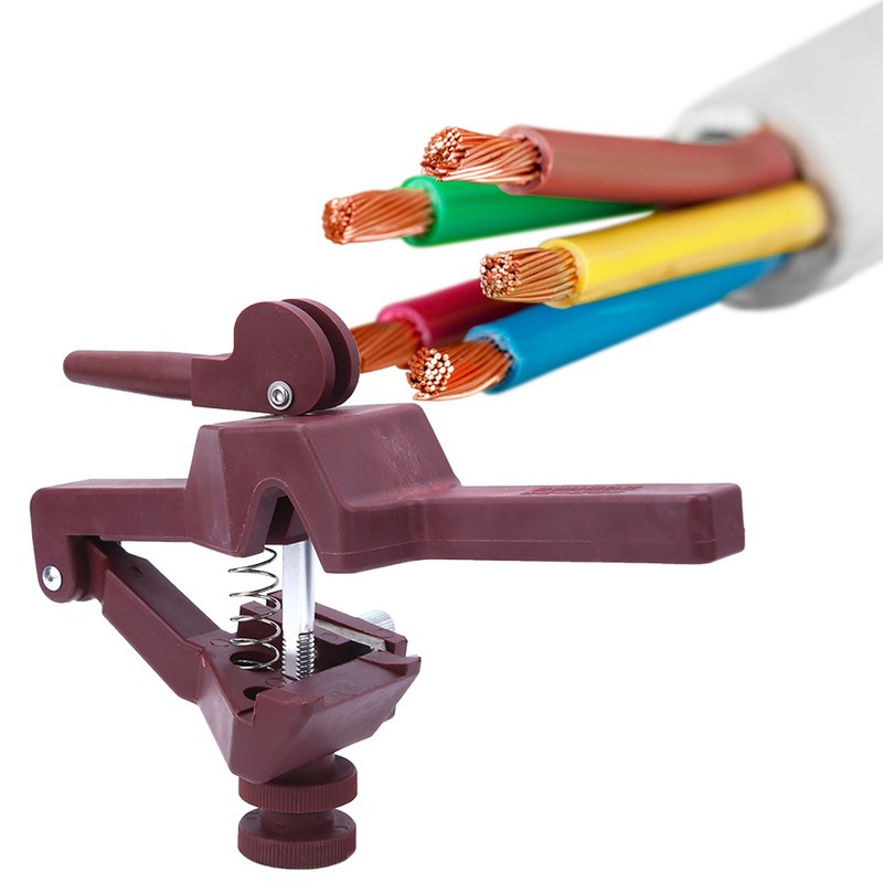 Cable Stripper Cutter Electrician Wire Multifunctional Hand Crimpers Tool SBX‑30