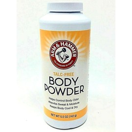 Arm & Hammer ( LOT 4 ) Arm & Hammer Talc Free Body Powder Odor Control Absorbs Sweat 5 oz New