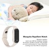 Ultrasonic Mosquito Repellent Bracelet Rechargeable Mosquito Repellent Watch with Time