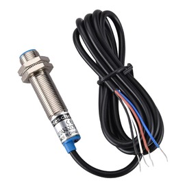 Heschen M12 Inductive Proximity Sensor Switch, Shield Type, LJ12A3-2-Z/CY, Detector 2mm, 10-30VDC 200mA, PNP NO+NC, 4 Wire