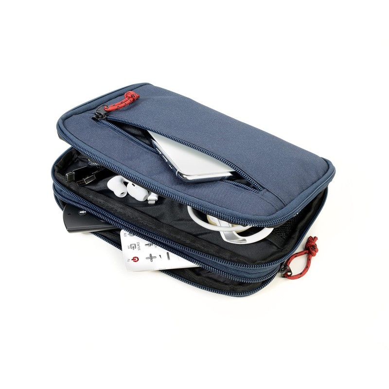 Troika Business Tech Pouch 2 Cable Bag for Electronic Accessories