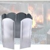 Japard Camping Stove Windscreen, Large Tall Folding Windshield Propane Burner