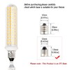 HXMLIHB JD E11 Led,1080LM,AC110V-130V,9W Dimmable 100W Halogen Bulbs Equivalent,T3 T4