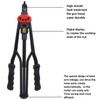 SMT- Professional Rivet Gun Tool, Hand Nut Riveter 440mm 17"