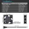 Wathai AC Power Axial Fan 110V 120V 92mm 90mm x