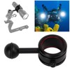 Diving Light Arm Mount Clip, Flashlight Holder for Underwater Photography