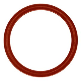 Mr O-Ring 263 Silicone O-Ring - 70A Durometer, 7-1/4" ID, 7-1/2" OD, 1/8" CS, Red (Pack of 5)