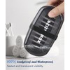 Doter Leakproof Travel Soap Dish with Lid - Draining Soap