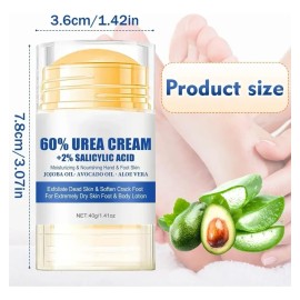 Crema Exfoliante Hidratante Para Pies Con 60% De Urea