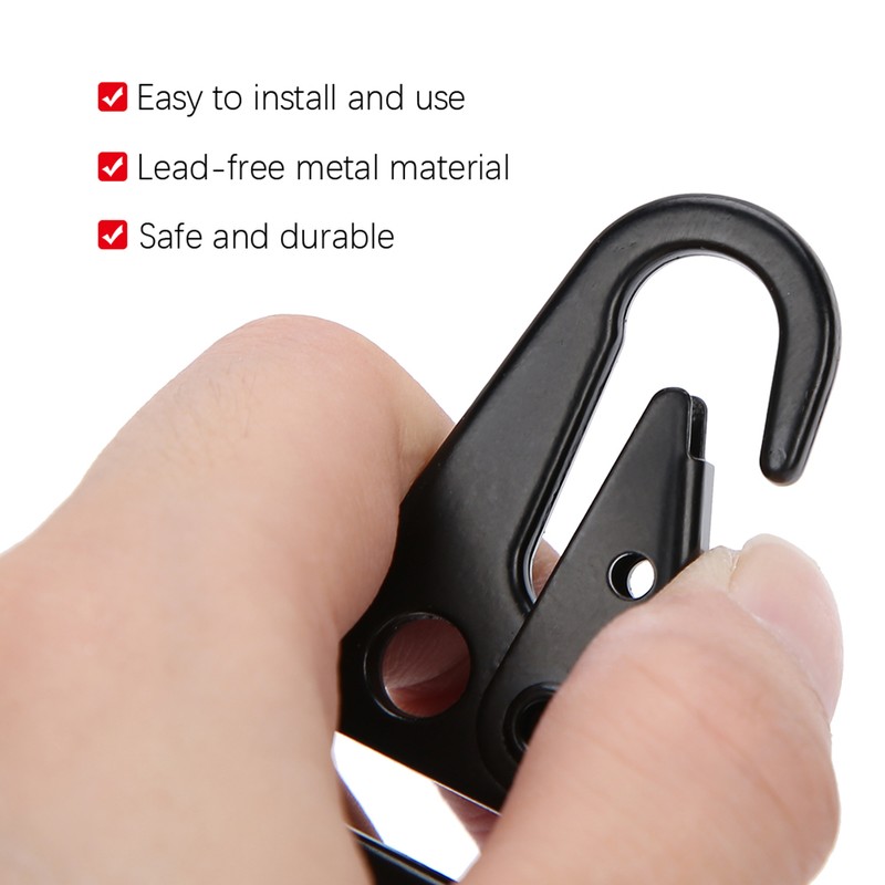15Pcs Outdoor Backpack Clips Enlarged Mouth Hooks Key Chain Hanging