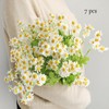 Smalldu Realistic Daisy Flowers Artificial 7 Pcs 20.4 in Fake
