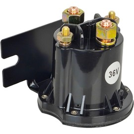 XYZIL Golf Cart 36V Solenoid Relay 624317 609428 608897 Compatible with E-Z-GO EZGO RXV 2008-up Electric DC Contactor 4 Terminal Continuous Switch Compatible with Trombetta 684-3681-012-14 606971