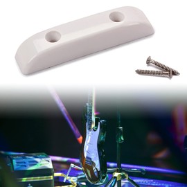 Electric Bass Thumb Rest Plastic Finger Rest Thumbrest White Lightweight Thumb Rest Bass Guitar Accessory Bass Thumb Rest White