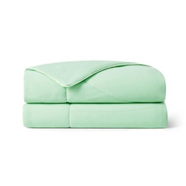 Dream Valley Outlast® Queen Size Cooling Comforter,Queen Bedding Quilt Instant Cooling Blankets for Hot Sleepers,Luxurious Bedding Comforter,NASA-Grade Temp Control for Deep Sleep, Green, 90"*90"