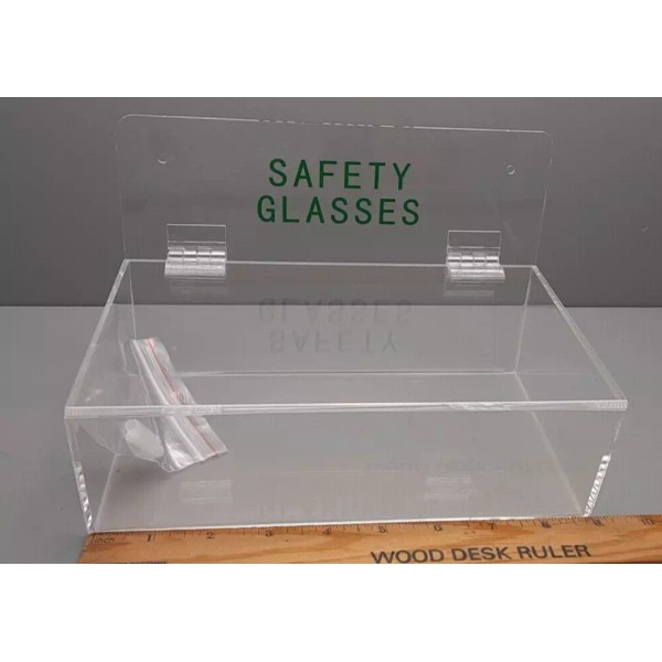 Unbranded EYEWEAR Acrylic Safety Glasses holder/wall mount/counter top/ NIB/X0023B4047