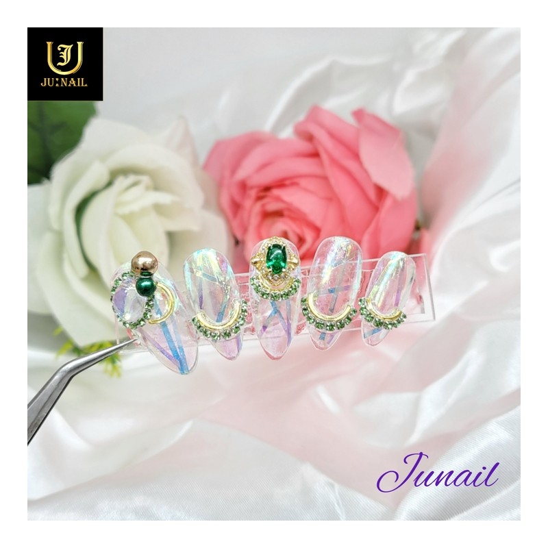 ⭐Cheongdam Intersection Handmade Nail Tips - Short C Curve Coffin