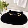 NIGOWAYS Bathroom Rug - Bathroom Mat, Soft Indoor Doormat, Cat