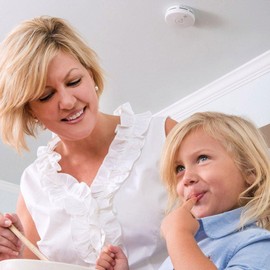 Kidde P3010K-CO Worry-Free Kitchen Photoelectric Smoke and Carbon Monoxide Alarm with 10 Year Sealed Battery