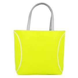 Zumer Sport Tennis Ball Material Purse Tote Bag