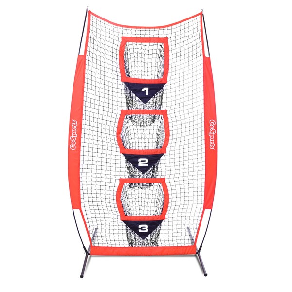 GoSports 8 x 4 ft Football Throwing Target Net -