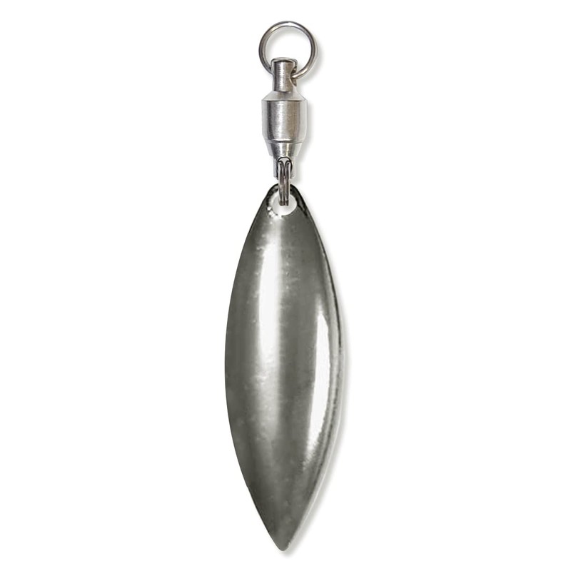 オルルド釣具 ウィローブレード 「ウィロルドA+」 スイベル付 10個入 ウィローリーフ スピナー メタルジグ メタルバイブ ルアー