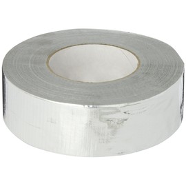 Nashua 365 Polyethylene Coated Cloth Professional Grade Duct Tape, 55m Length x 48mm Width, Metallic