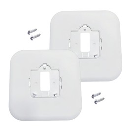 ARYEIELLSOW THP2400A1080 Large Cover Plate & Electrical Box Adaptor for T-Series Thermostats, White (1)