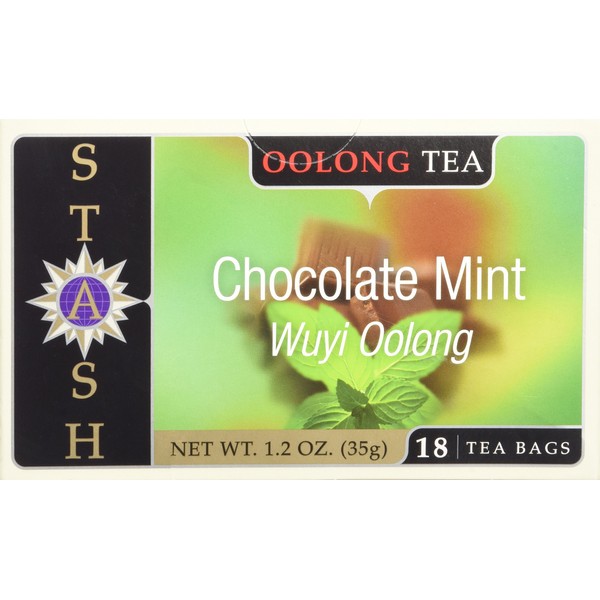 Stash Tea Tea Oolong Chocolate Mint - 18 Count