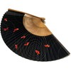Hanakanzashi Women's Goldfish Paper Fan, Large, 8.5 inches (21.5 cm),