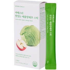 Esther Formula Yeo Esther Delicious Apple Cabbage Stick, 1 Piece / 에스더포뮬러 여에스더 맛있는 애플양배추 스틱, 1개