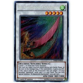 YU-GI-OH! - Hi-Speedroid Chanbara (HSRD-EN010) - High-Speed Riders - 1st Edition - Secret Rare