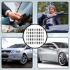 50Pcs Longer Trim Panel Fixing Lining Carpet Clips Car Body