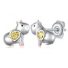 Capybara Gifts Capybara Earrings 925 Sterling Silver Capybara Stuff Birthday