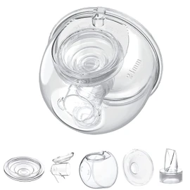 Accesorios para sacaleches portátiles, copa colectora de leche, compatible con sacaleches portátiles S9/S10/S12, copa colectora general de 24 mm