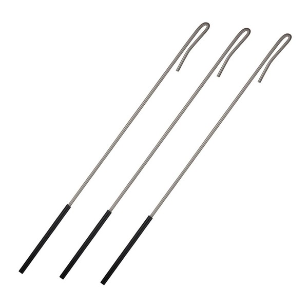 Wmzjnljy 3pcs 16inch Professional Hand Puppet Joystick Puppet Rod Metal