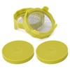 ABS Sprout Lid with Stainless Steel Screen for Wide Mouth