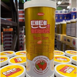 Tenten Flavor Multivitamin 400g, 1 piece, 100 tablets / 텐텐맛 멀티비타민 400g, 1개, 100정