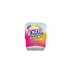 Extra Refreshers Fruit Mix Chewing Gum 40 Pieces 6 Bottles Free Shipping