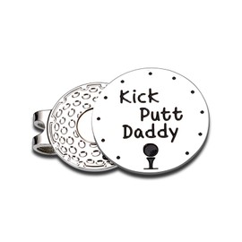 Dad Gift from Daughter Son Fathers Day Husband Gifts from Wife New Dad Gifts for Men Ball Marker for Men Step Dad First Fathers Day Golf Hat Clip Birthday Christmas Valentines Day