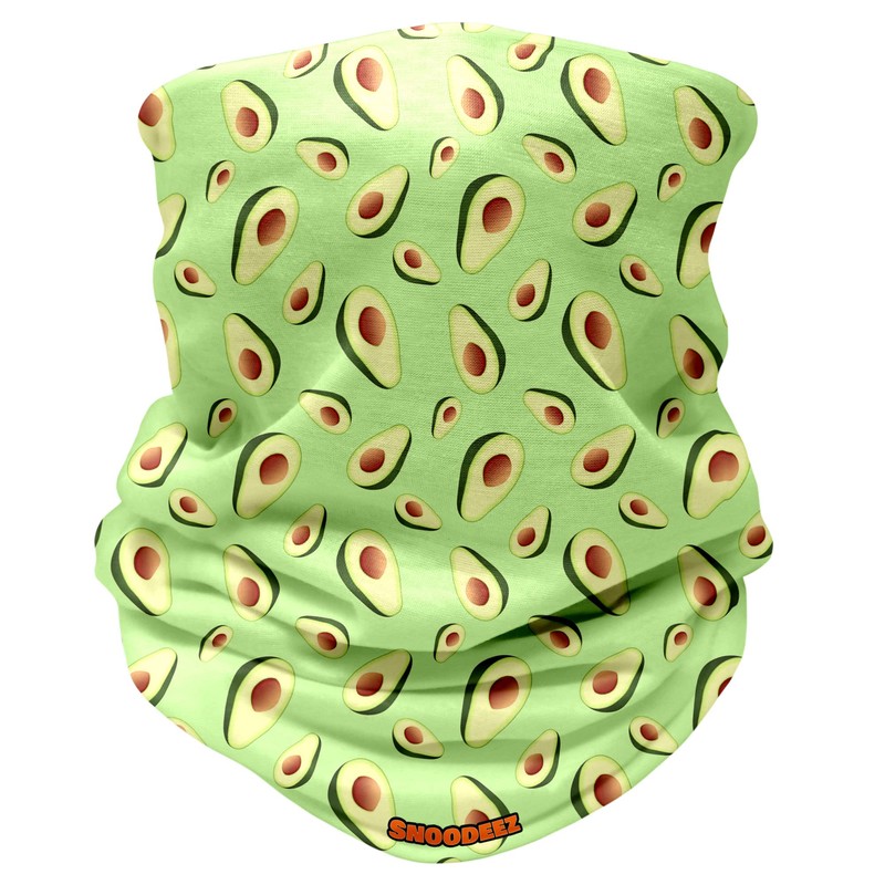 Kids Avocado Multifunctional Snood Headwear Hat (Green, One Size)