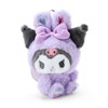 Sanrio 026638 Kuromi Character Easter Rabbit Kuromi Mascot Holder 6.7