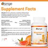 Orange Naturals Orange Naturals Magnesium Glycinate 200mg, 90 V-Caps, Non-GMO,